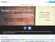 Tablet Screenshot of dayzeroproject.com